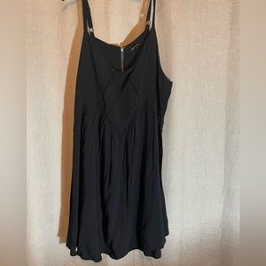 Black mini dress